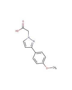 Astatech 2-(3-(4-METHOXYPHENYL)-1H-PYRAZOL-1-YL)ACETIC ACID; 1G; Purity 95%; MDL-MFCD00665860